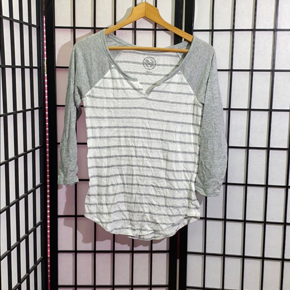 SO Striped Top Size M